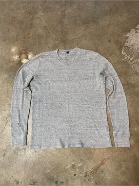 Uniqlo Long Sleeve Waffle Knit Thermal Shirt